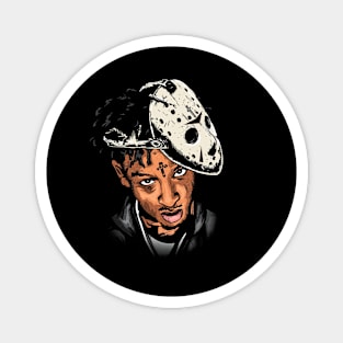 21 Savage Mask Magnet